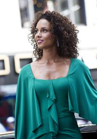 Alicia Keys visits ABC's Good Morning America on June 28, 2011 