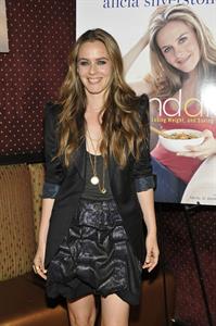 Alicia Silverstone at The Kind Diet Book release party 
