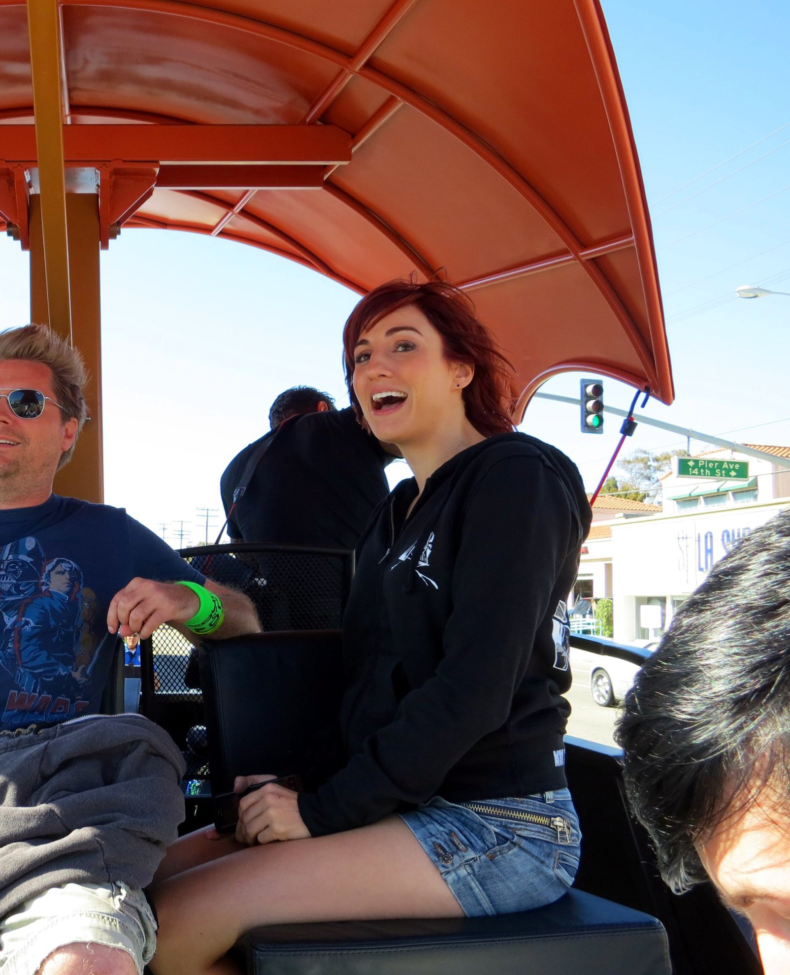 Alison Haislip attending the Star Wars Course of the Force in Redondo Beach California on July 7, 2012