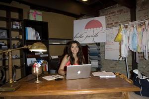 Ali Landry launching her new baby clothes collection with Belle Parish in Los Feliz 01-09-2010 