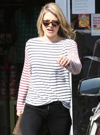 Ali Larter at the dog groomers in Los Angeles 10/22/13  