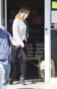 Ali Larter at the dog groomers in Los Angeles 10/22/13  