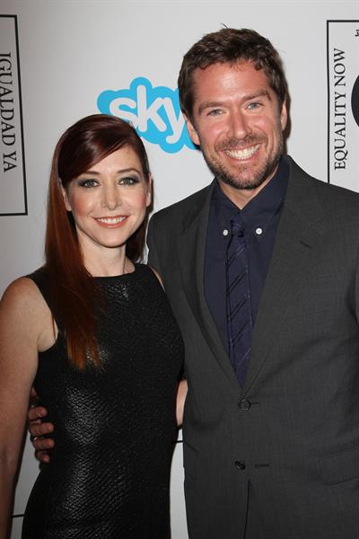 Alyson Hannigan attends Make Equality Reality Event 11/4/13