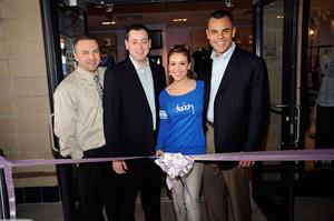 Alyssa Milano grand opening of Touch Boutique Citi Field in New York City 