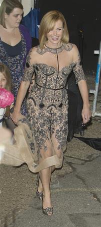 Amanda Holden leaving fountain studios in London on May 7, 2012