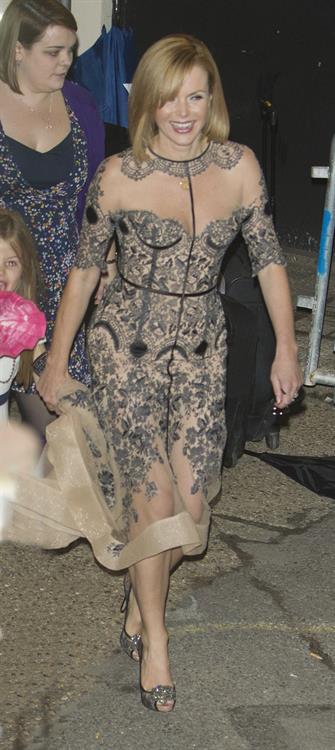 Amanda Holden leaving fountain studios in London on May 7, 2012