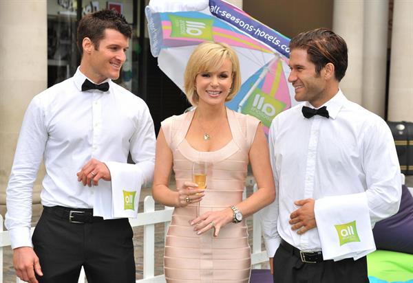 Amanda Holden at the All Seasons Hotel's Launch Covent Garden in London on June 17, 2011 