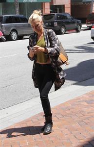 Amanda Michalka out about in Beverly Hills on May 9, 2012