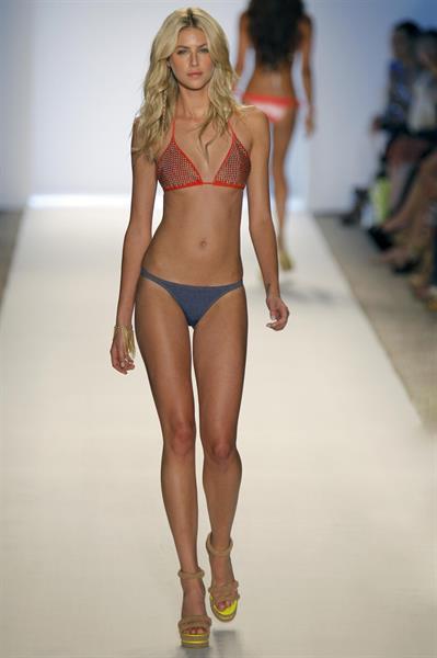 Cassie Gardner in a bikini