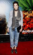 Amanda Peet at the Pineapple Express premiere in Westwood 