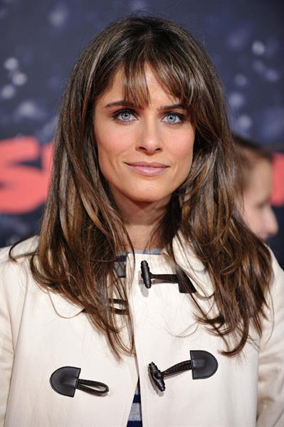 Amanda Peet the Spirit premiere in Los Angeles 