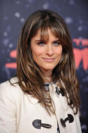 Amanda Peet the Spirit premiere in Los Angeles 