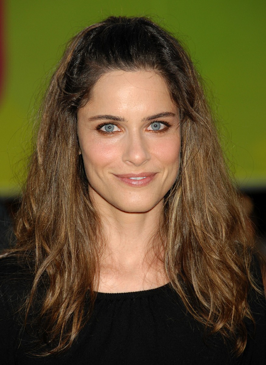 Amanda Peet at the premiere of Hancock 