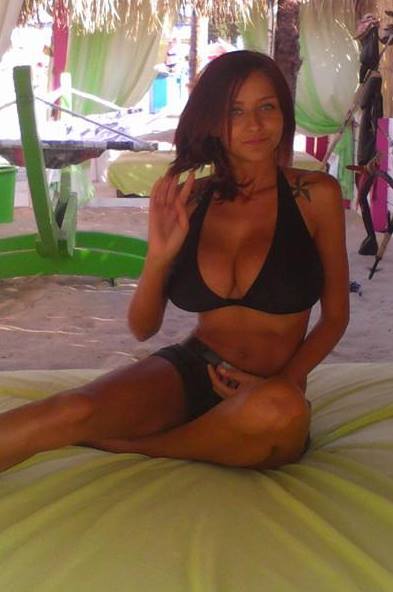 Anonymous in a bikini