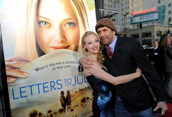 Amanda Seyfried at the Hollywood premiere of  Letters to Juliet  on May 11, 2010