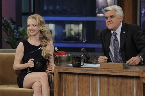 Amanda Seyfried on The Tonight Show with Jay Leno on May 11, 2010