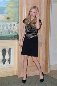 Amanda Seyfried Time Out photocall at Bristol Hotel in Paris on November 4, 2011 