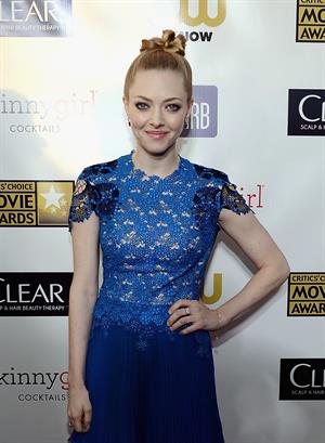 Amanda Seyfried 18th Critics' Choice Movie Awards in Santa Monica - 01/10/2013 