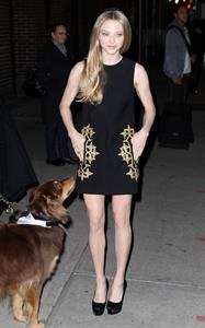 Amanda Seyfried outside the Ed Sullivan Theater in New York City 12/11/12 