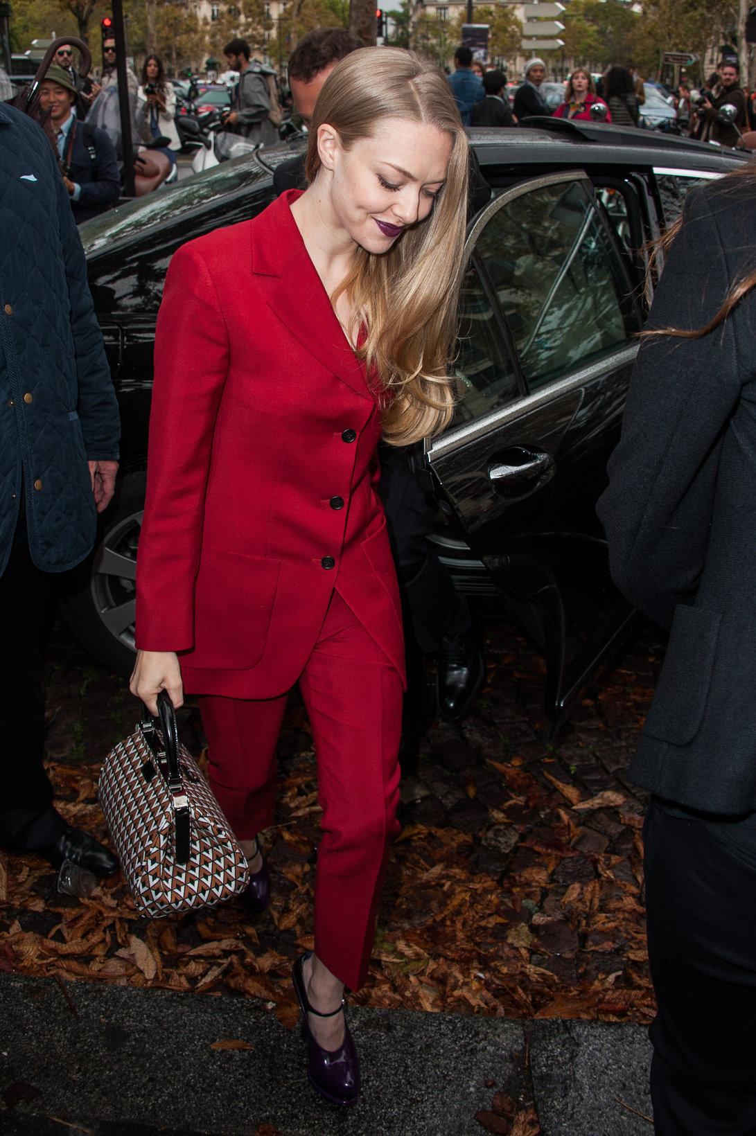 Amanda Seyfried attending Miu Miu show in Paris - October 3, 2012 