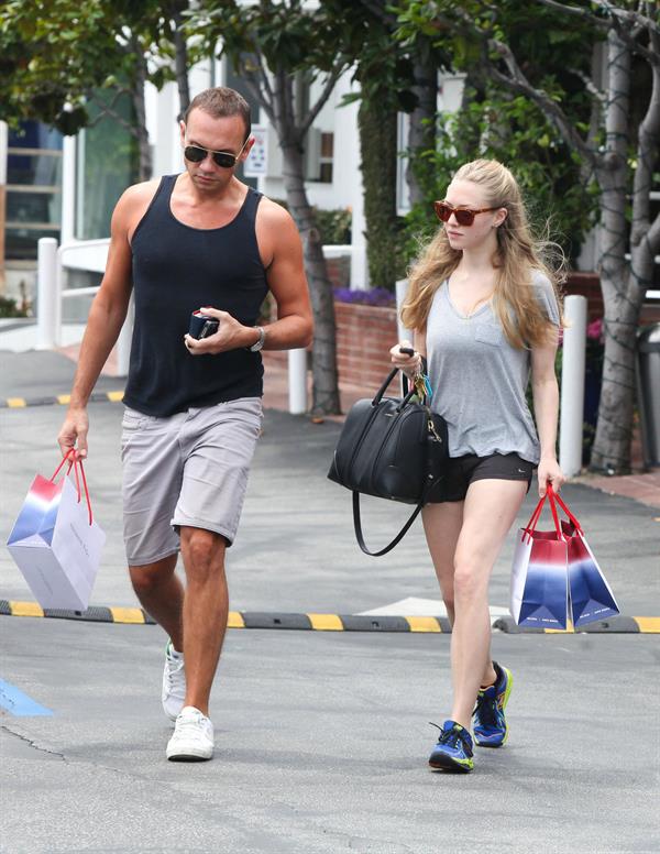 Amanda Seyfried - Leaving Fred Segal in West Hollywood - July 12 2012