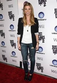 Amber Lancaster celebration of the launch of Ubisoft's Just Sance 2 at Las Palmas on October 19, 2010 