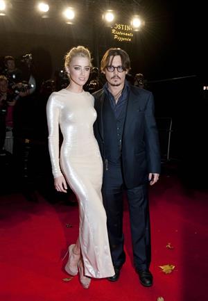 Amber Heard The Rum Diary premiere in London 3-11-2011 