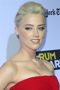 Amber Heard the Rum Diary premiere in Los Angeles on October 13, 2011