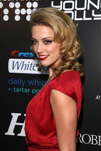 Amber Heard attends Hollywood Life magazine's 10th annual Young Hollywood awards in Hollywood on Apirl 10, 2008 