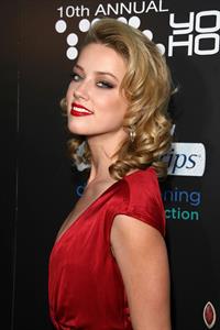 Amber Heard attends Hollywood Life magazine's 10th annual Young Hollywood awards in Hollywood on Apirl 10, 2008 