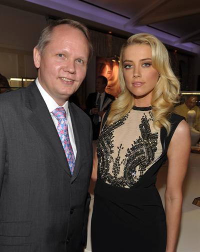 Amber Heard attends the Vanity Fair Montblanc party 21.02.12 