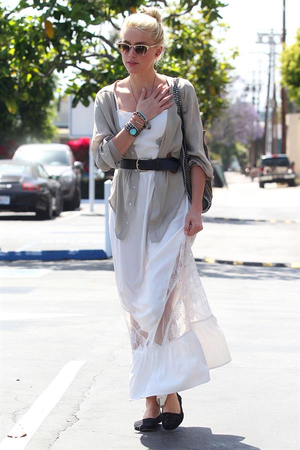 Amber Heard out in West Hollywood May 5, 2012