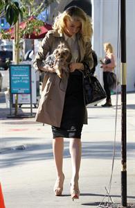 Amber Heard out in Beverly Hills on December 16, 2011
