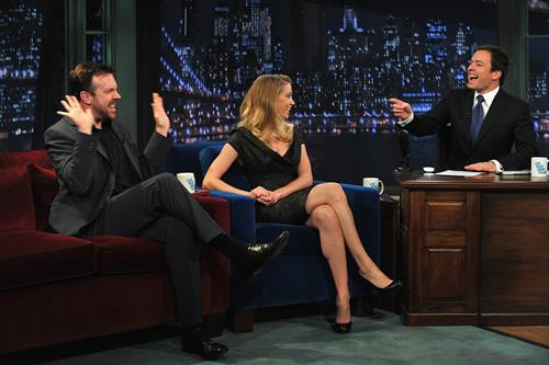 Amber Heard on Late Night with Jimmy Fallon at the Rockefeller Center on February 2, 2011