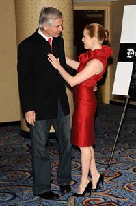 Amy Adams 68th annual Motion Picture Clubs Awards Luncheon in New York City 