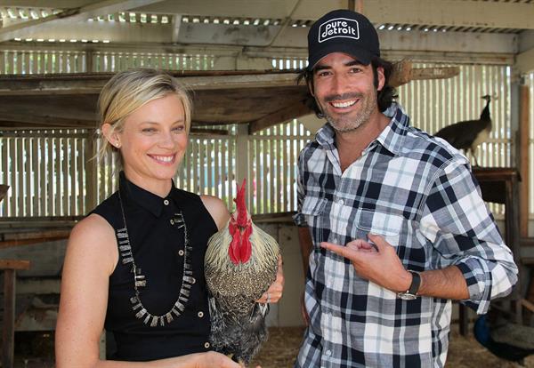 Amy Smart - 3rd Annual Garden Luncheon at Carson Senior High School - June 6, 2012