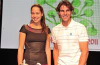 Ana Ivanovic at the Roland Garros Draw on May 20, 2011