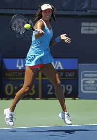 Ana Ivanovic at the Mercury Insurance Open in August 2011 