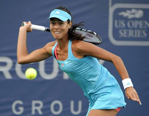 Ana Ivanovic at the Mercury Insurance Open in August 2011 