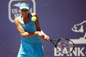 Ana Ivanovic at the Mercury Insurance Open in August 2011 