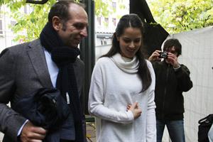Ana Ivanovic Enjoys a stroll in Milan November 30, 2012  