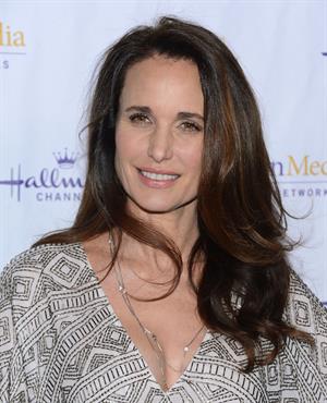Andie MacDowell Hallmark Movie Channels 2013 Winter TCA Press Gala The Huntington Library Gardens San Marino 