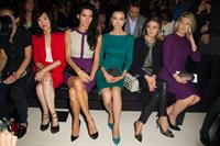 Angie Harmon Elie Saab fashion show at Paris Fashion Week  Sep. 30, 2013 