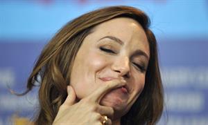 Angelina Jolie in the Land of Blood and Honey premiere at the 62nd Berlinale 11.02.12 