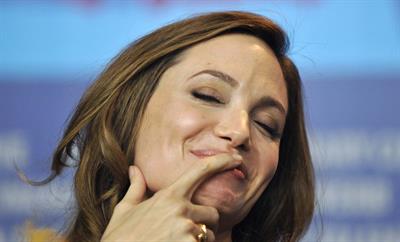 Angelina Jolie in the Land of Blood and Honey premiere at the 62nd Berlinale 11.02.12 