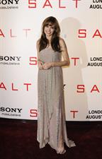 Angelina Jolie Salt Premiere in London on August 16, 2010 