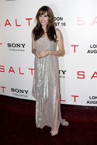 Angelina Jolie Salt Premiere in London on August 16, 2010 