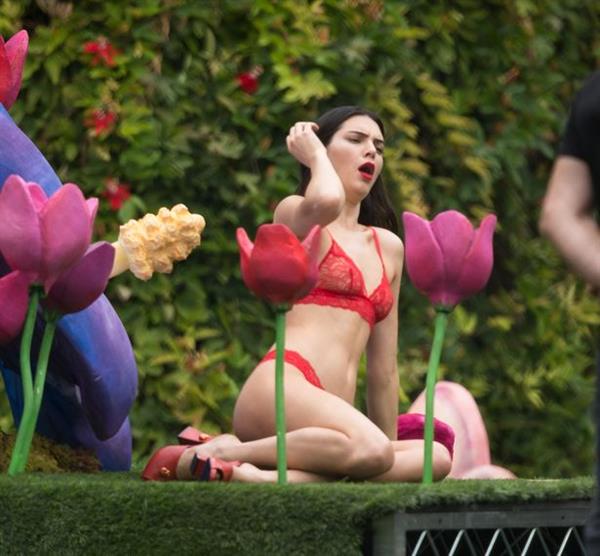 Kendall Jenner in a bikini