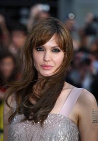 Angelina Jolie Salt Premiere in London on August 16, 2010 