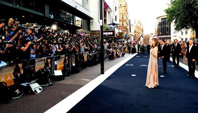 Angelina Jolie Salt Premiere in London on August 16, 2010 